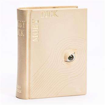 Melville, Herman (1819-1891) & Rockwell Kent, illus. Moby Dick, in an evocative binding.